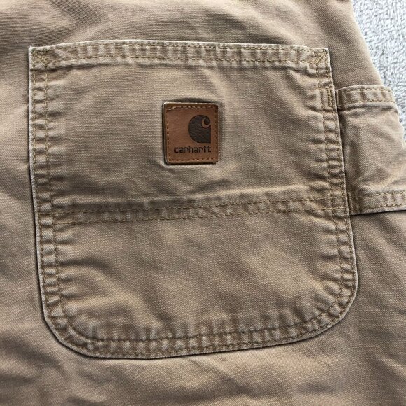 Carhartt Men Cargo Shorts Size 40 Original Fit Khaki Casual Outdoors Tan B147DKH - Picture 9 of 13